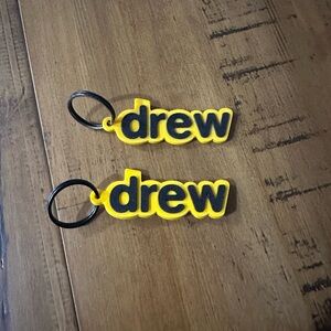 drew house Yellow and Black Key Holders - ADD TO ANY BUNDLE FOR $5